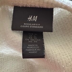 H&M Cream Knit Sweater